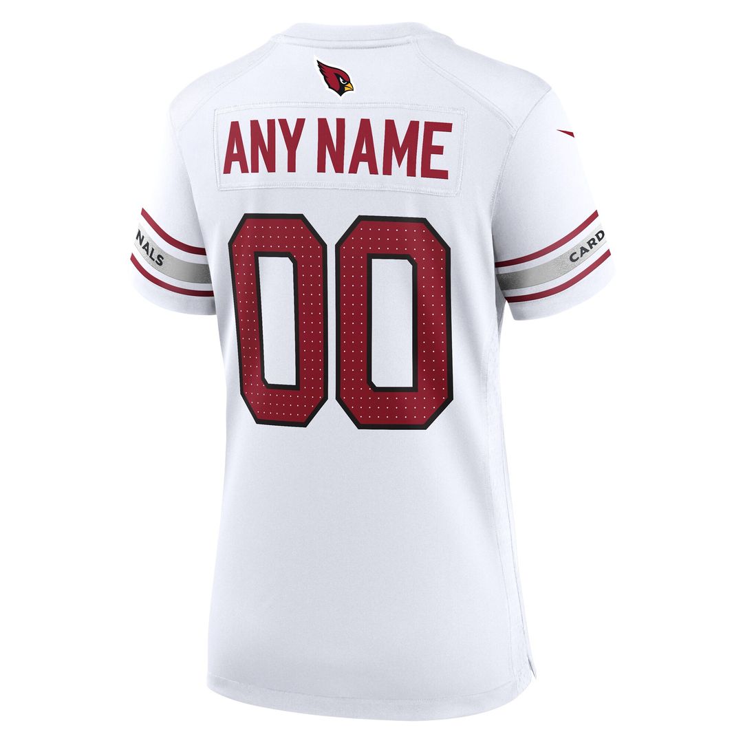 Arizona Cardinals Nike Women's Custom Game Official Jersey - White