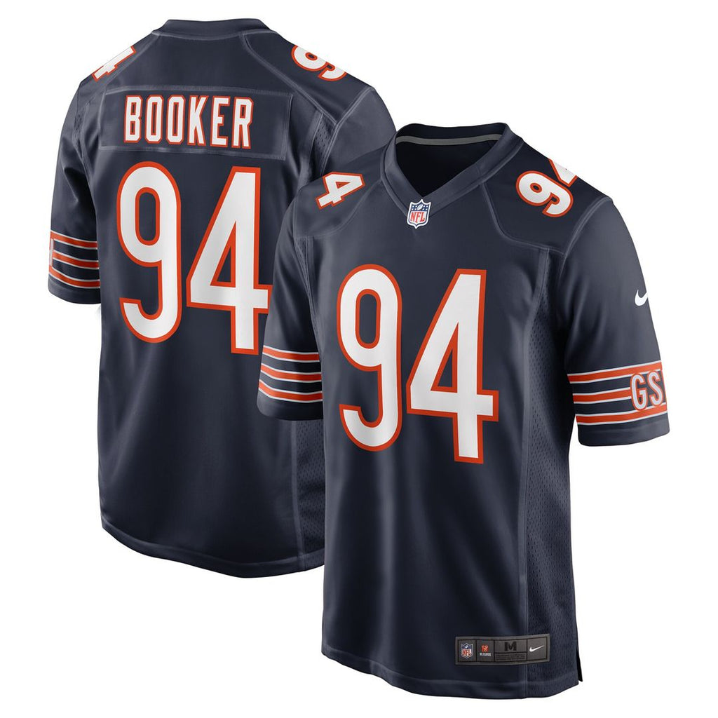 Austin Booker Chicago Bears Nike Game Jersey - Navy