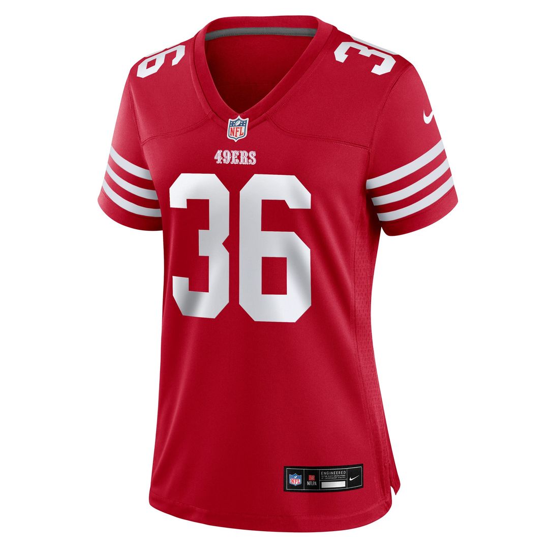 Marques Sigle San Francisco 49ers Nike Women's Team Game Jersey - Scarlet