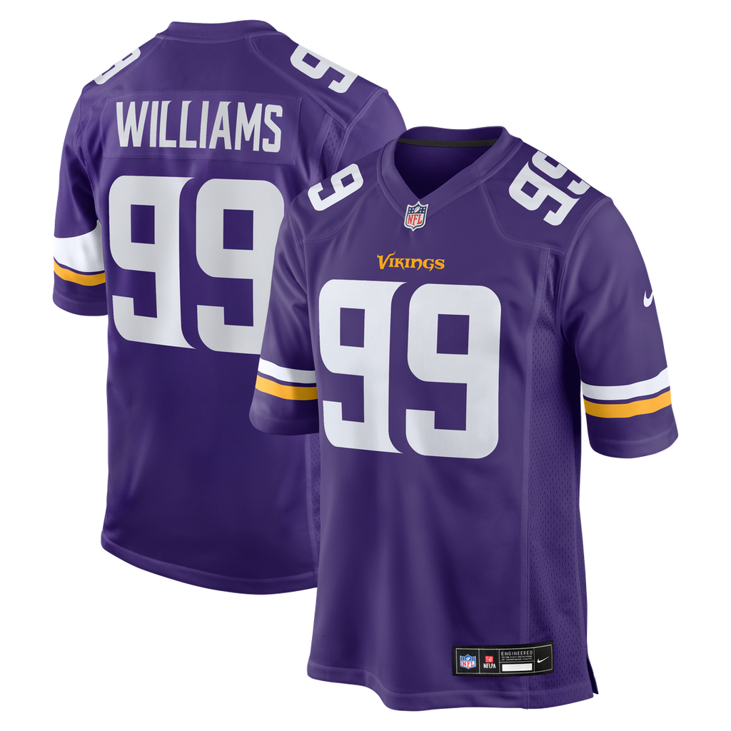 Elijah Williams Minnesota Vikings Nike Team Game Jersey - Purple