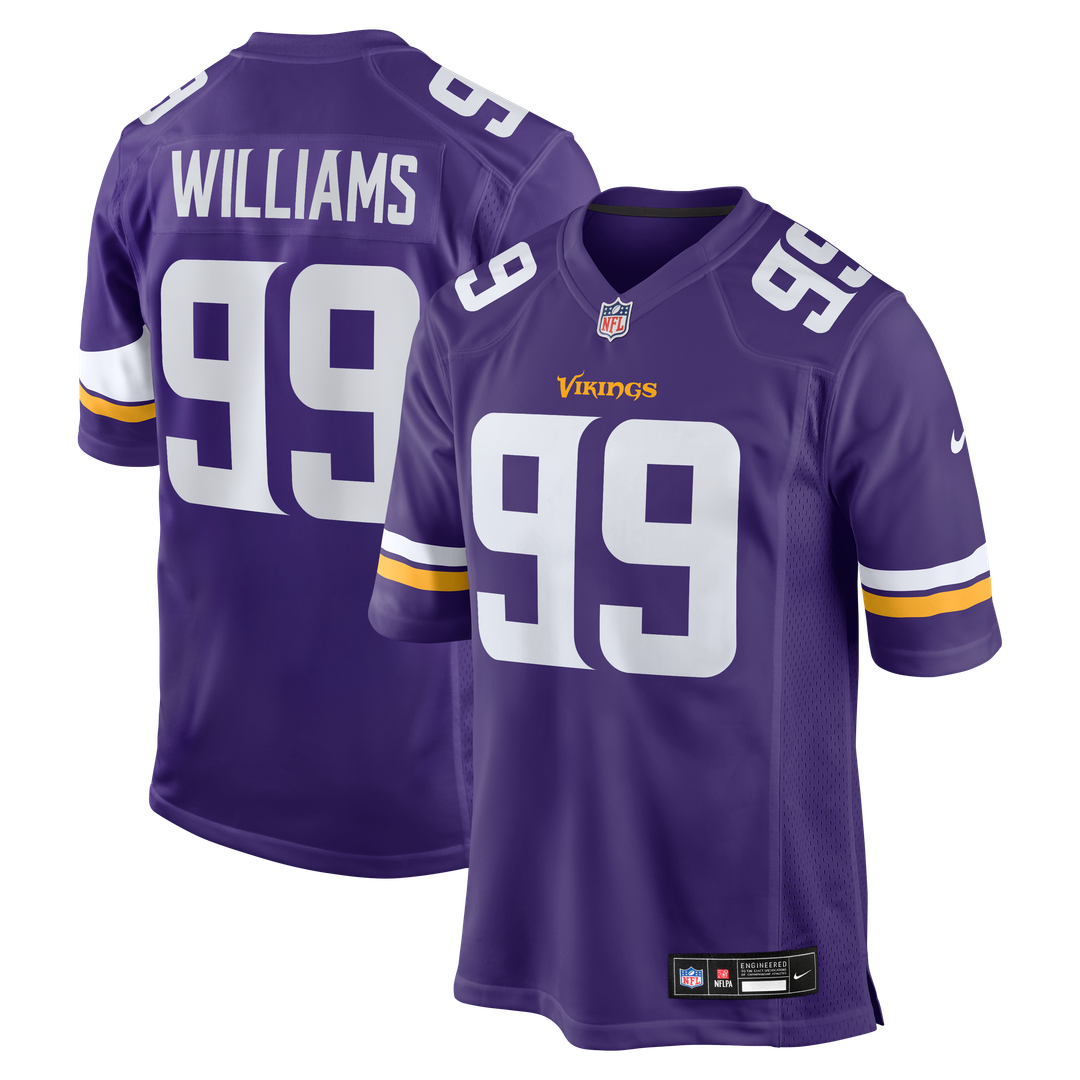 Elijah Williams Minnesota Vikings Nike Team Game Jersey - Purple
