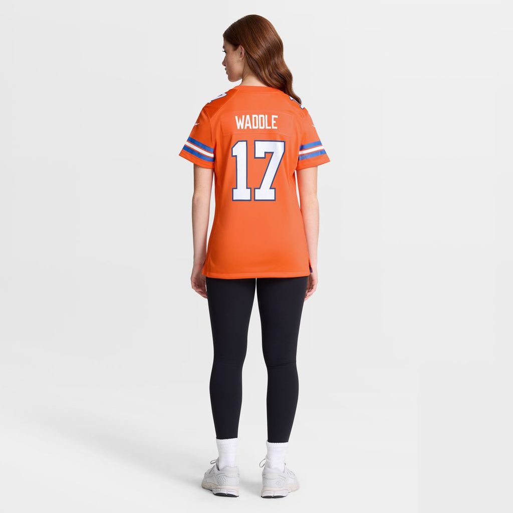 Jaylen Waddle Denver Broncos Nike Women's Mile High Collection 1977 Throwback Game Jersey - Orange