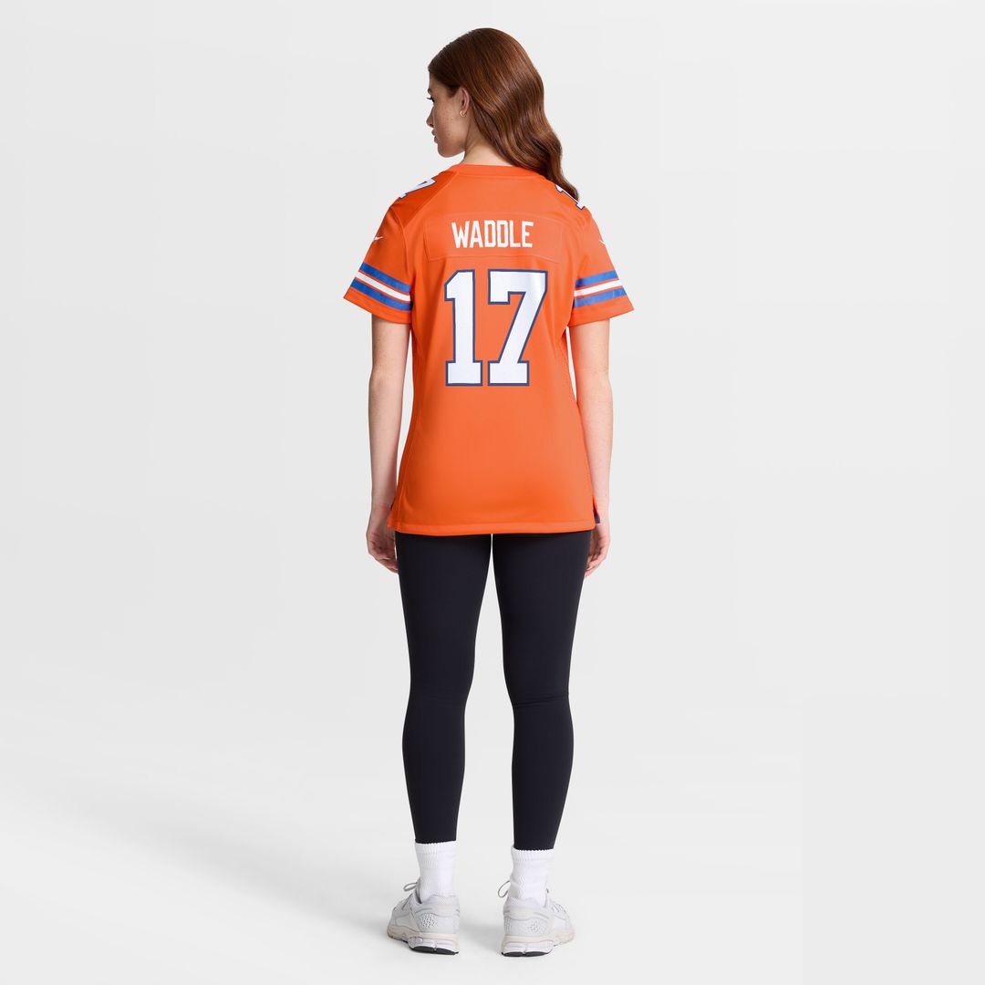 Jaylen Waddle Denver Broncos Nike Women's Mile High Collection 1977 Throwback Game Jersey - Orange