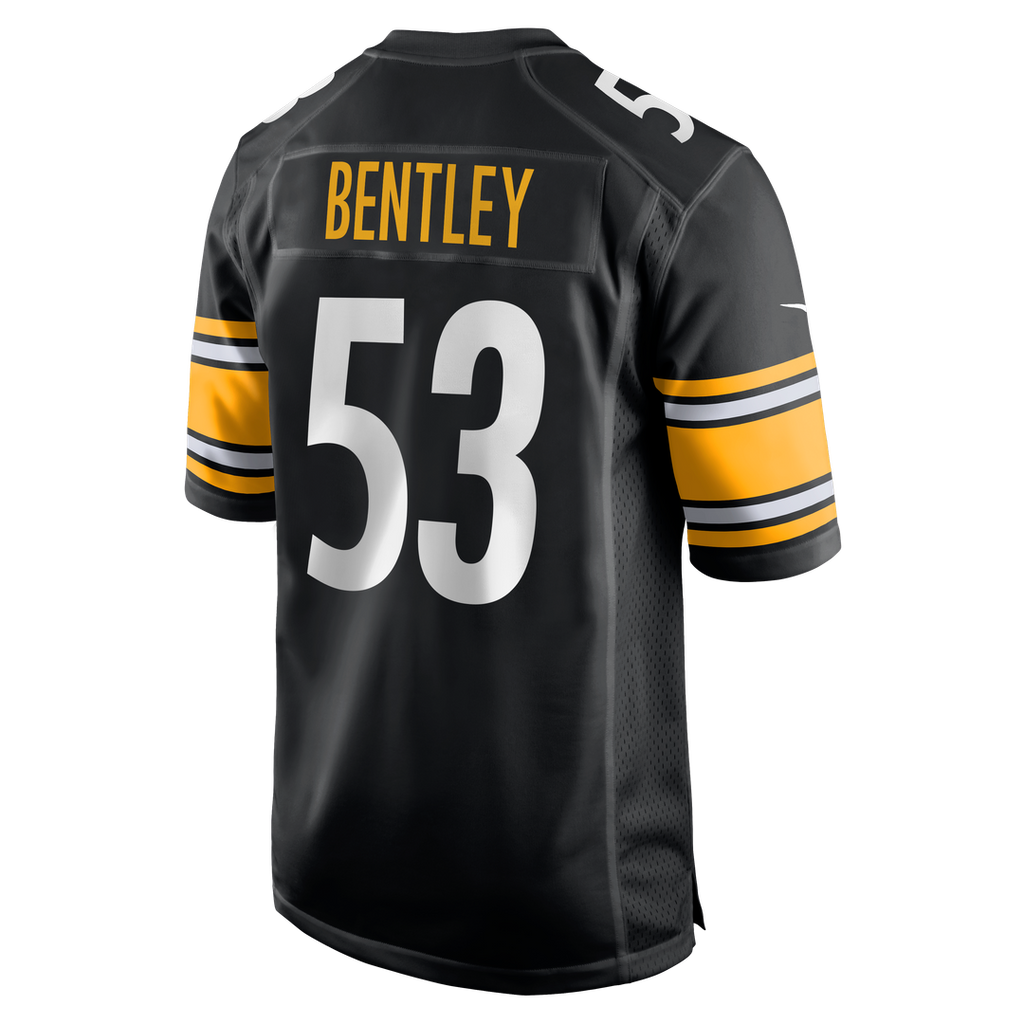 JaWhaun Bentley Pittsburgh Steelers Nike Team Game Official Jersey -  Black