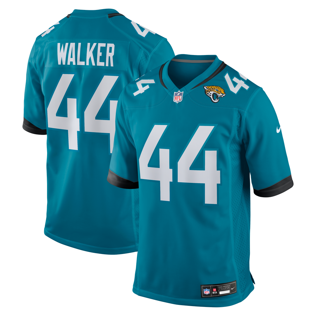 Travon Walker Jacksonville Jaguars Nike Player Game Official Jersey - Black