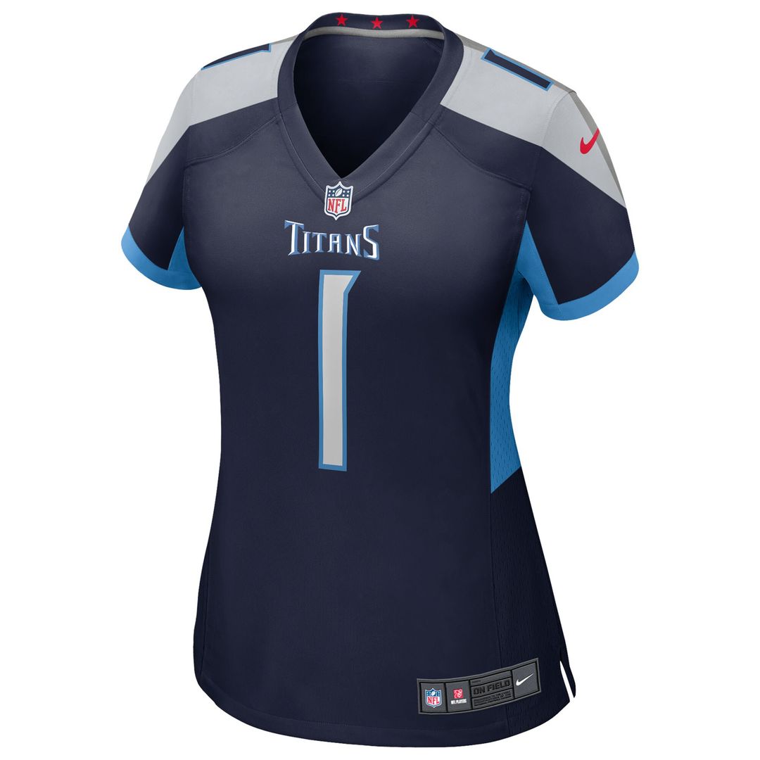 Cameron Ward Tennessee Titans Nike Women's Team Game Official Jersey - Light Blue