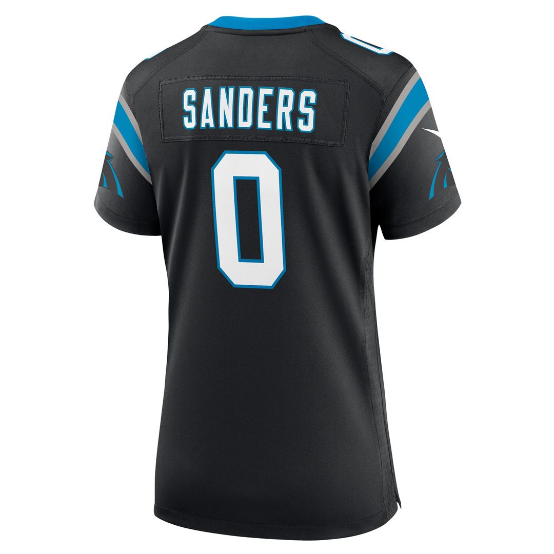 Ja'Tavion Sanders Carolina Panthers Nike Women's  Game Official Jersey -  Black