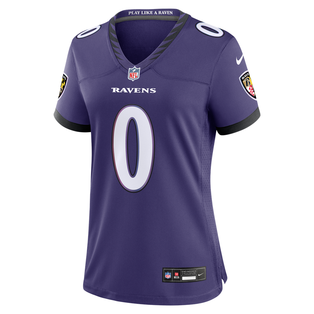Roquan Smith Baltimore Ravens Nike Women's Alternate Game Official Jersey - Black