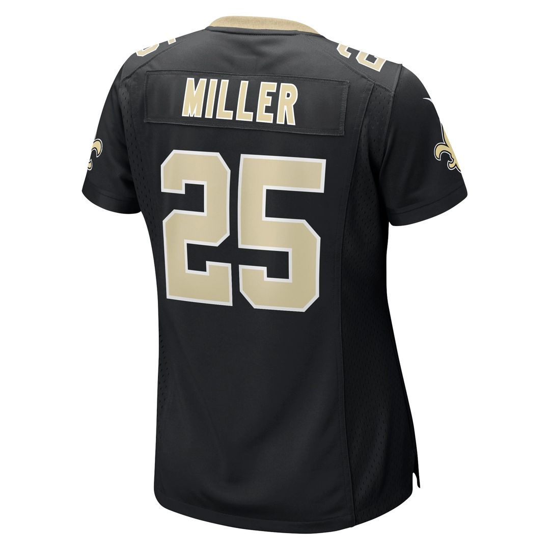 Kendre Miller New Orleans Saints Nike Women's Team Game Official Jersey -  Black