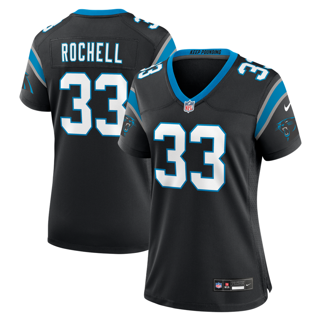 Robert Rochell Carolina Panthers Nike Women's Team Game Official Jersey -  Black