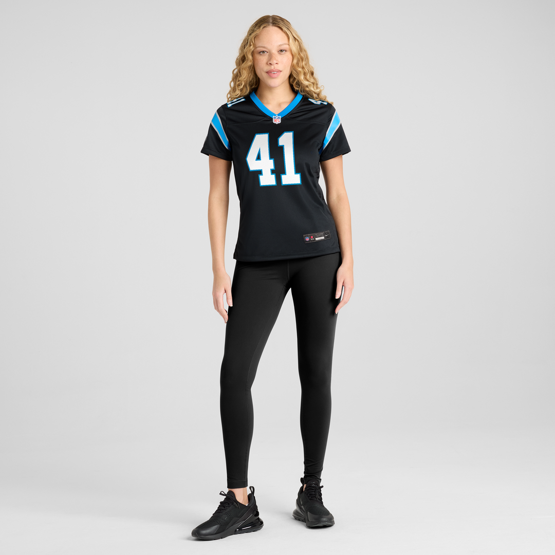 Jacoby Windmon Carolina Panthers Nike Women's Team Game Official Jersey -  Black