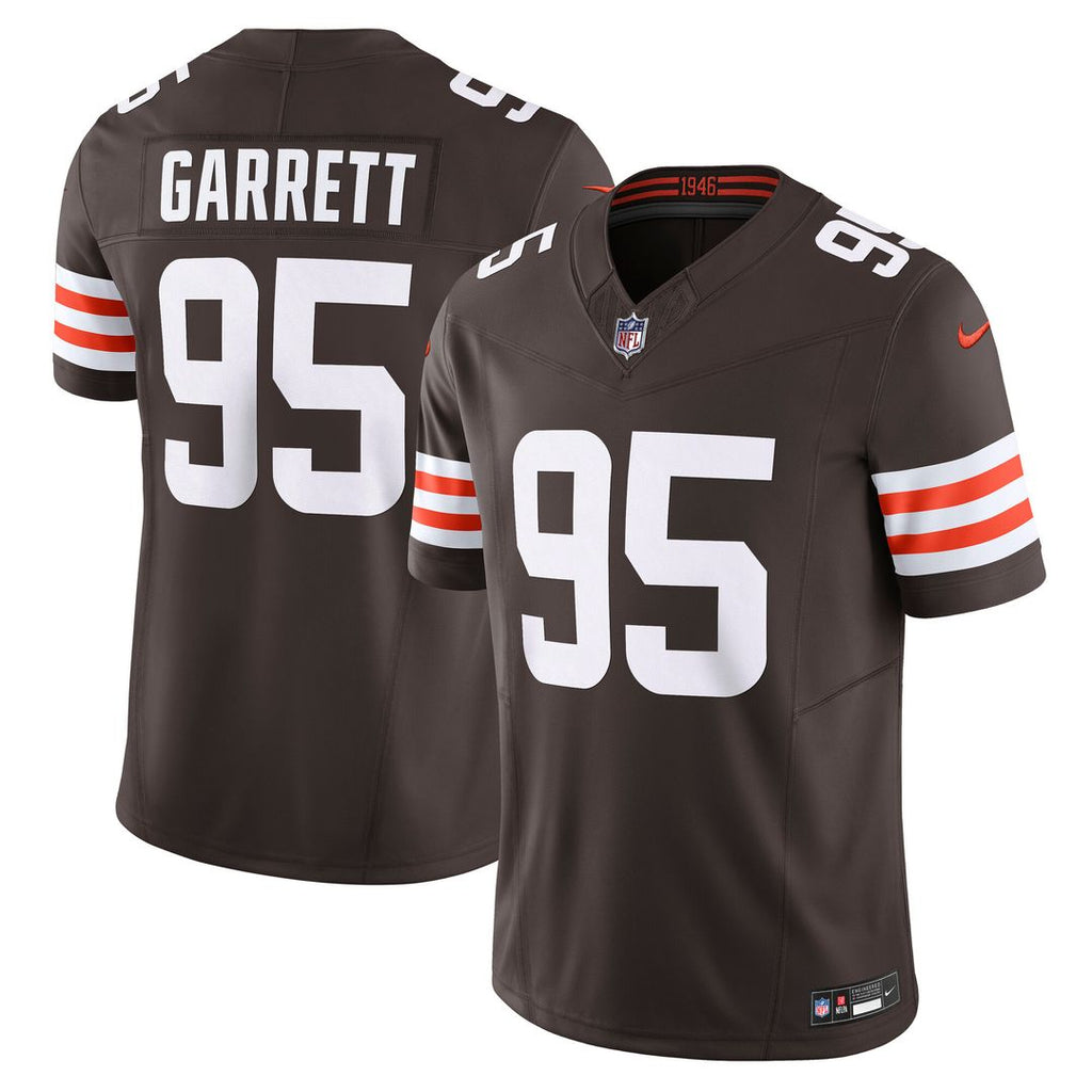 Myles Garrett Cleveland Browns Nike Team Vapor F.U.S.E. Limited Official Jersey - Brown