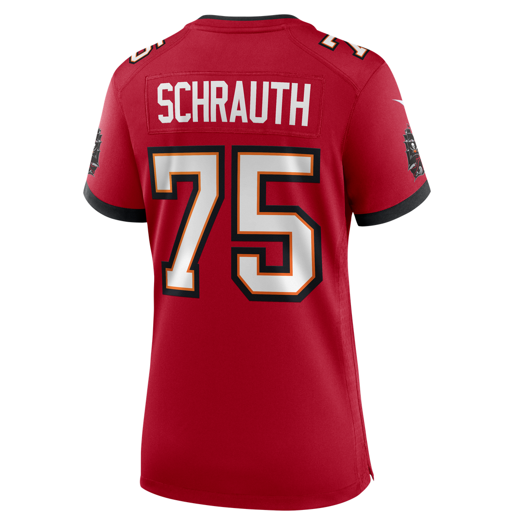 Billy Schrauth Tampa Bay Buccaneers Nike Women's Team Game Official Jersey - Red