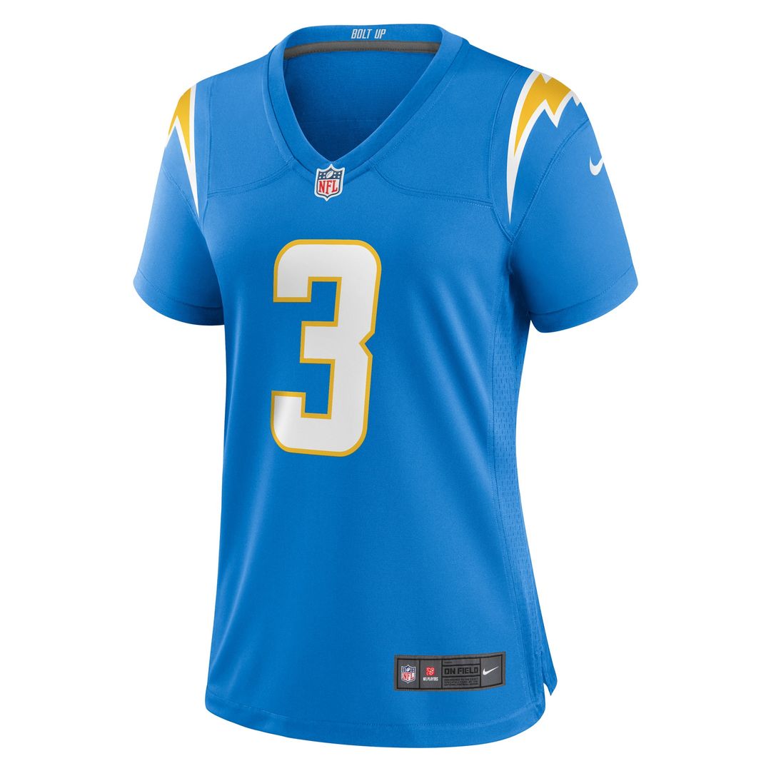 Derwin James Jr. Los Angeles Chargers Nike Women's Alternate Super Chargers Game Official Jersey - Navy