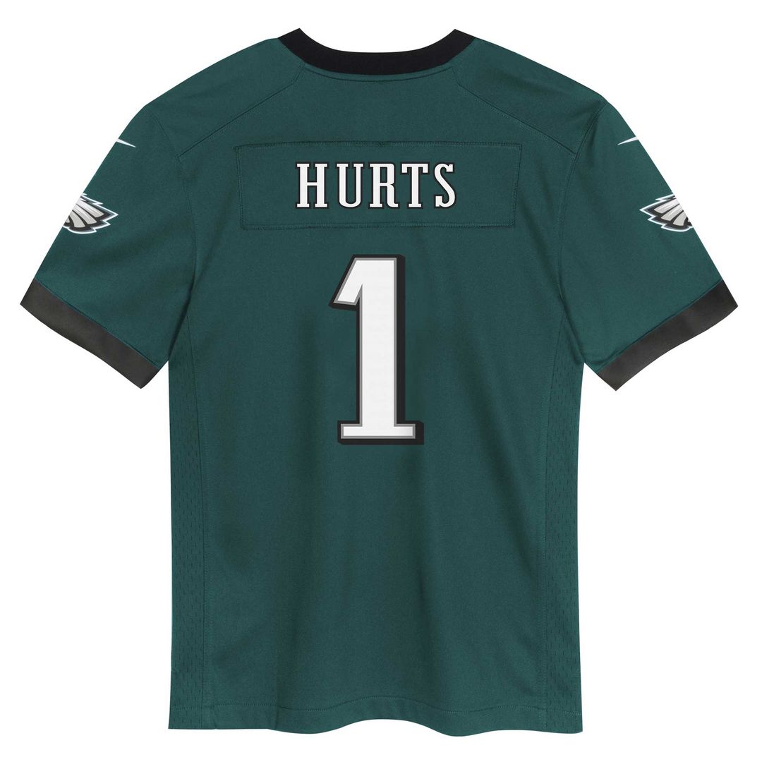Jalen Hurts Philadelphia Eagles Nike Toddler Game Official Jersey - Midnight Green