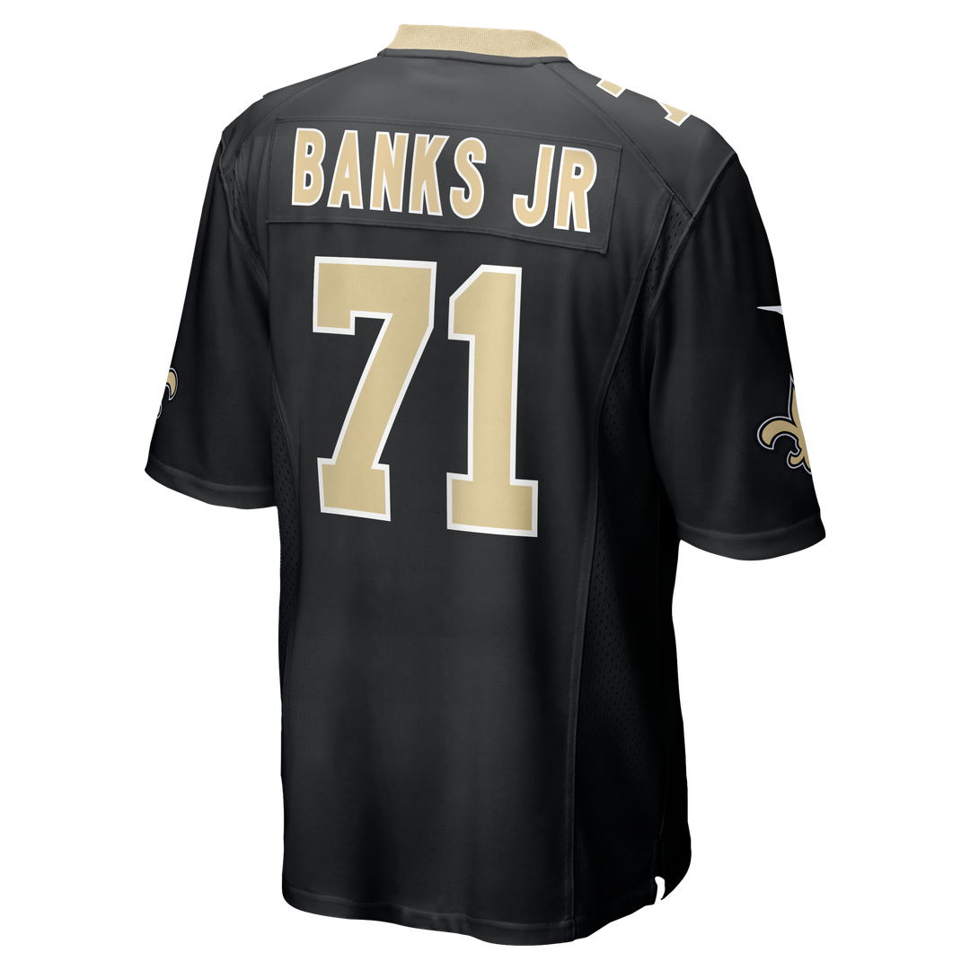 Kelvin Banks Jr. New Orleans Saints Nike Game Player Official Jersey - Black