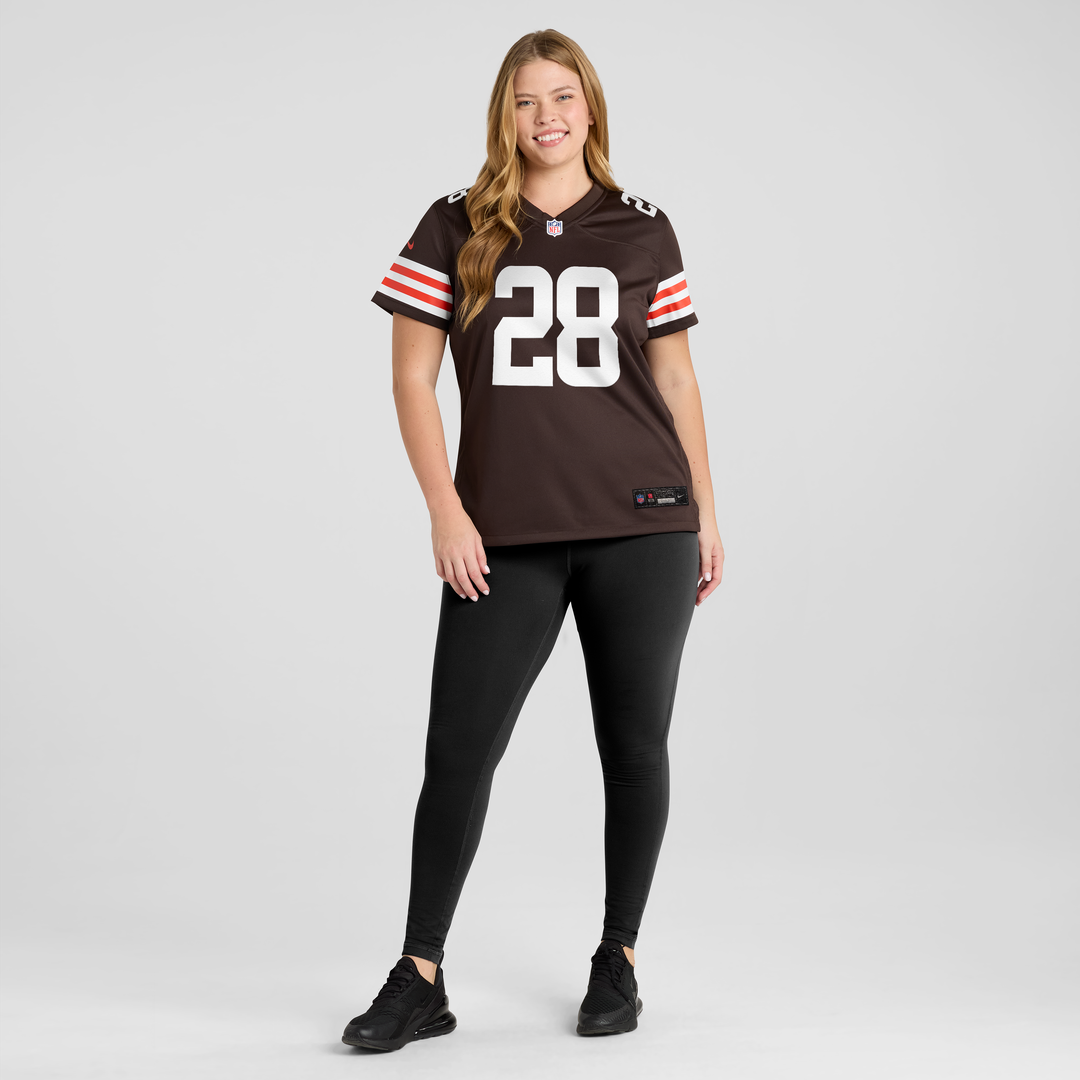 Tre Avery Cleveland Browns Nike Women's Team Game Jersey - Brown