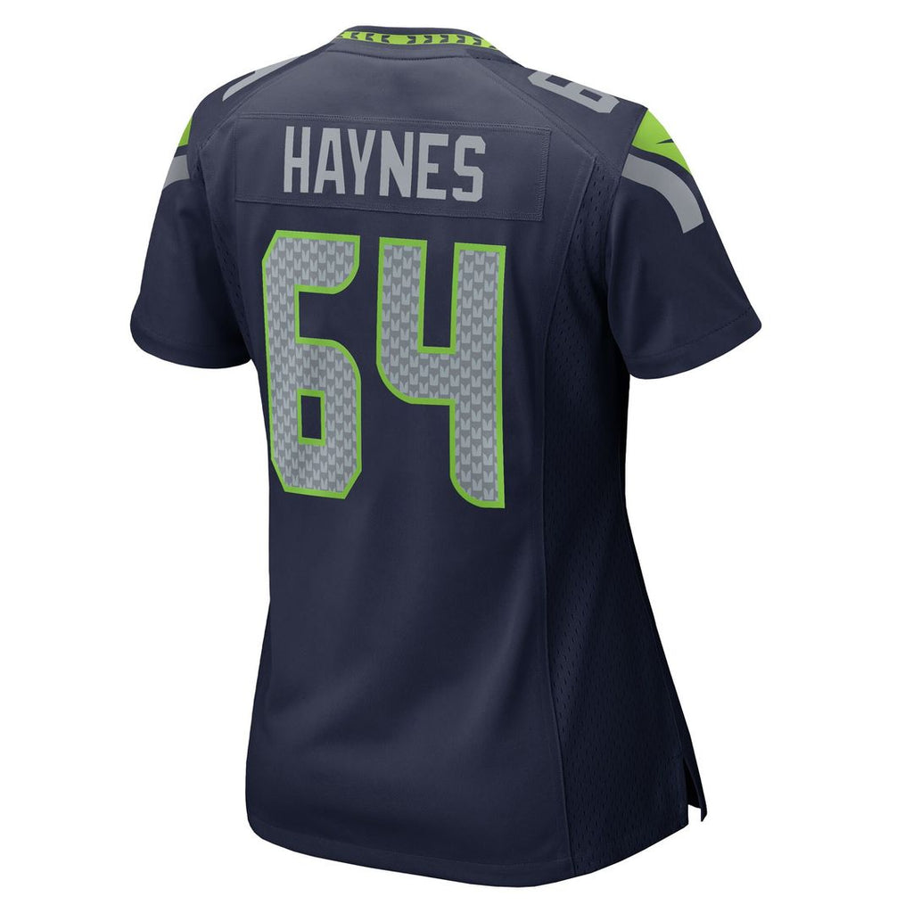 Christian Haynes Seattle Seahawks Nike Women's Team Game Official Jersey -  College Navy