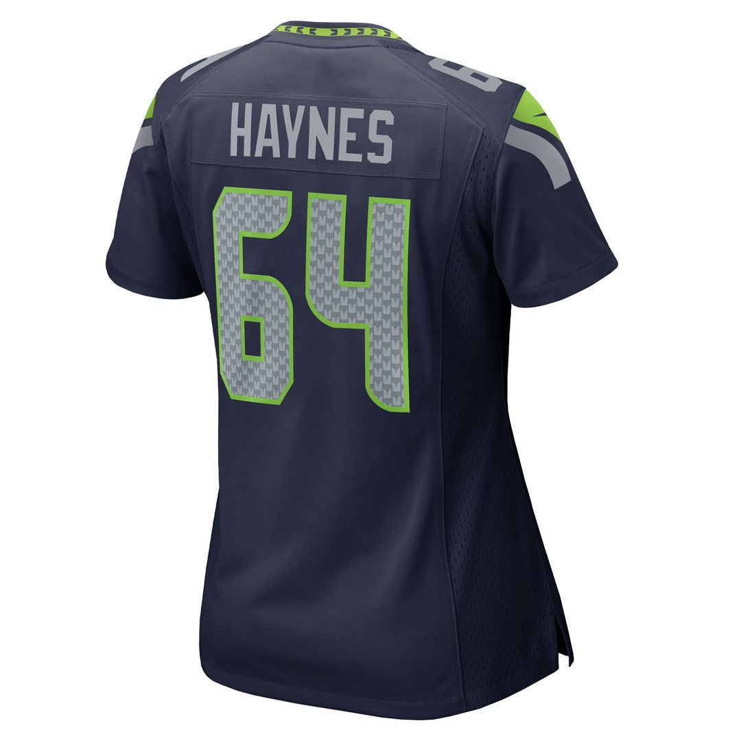 Christian Haynes Seattle Seahawks Nike Women's Team Game Official Jersey -  College Navy
