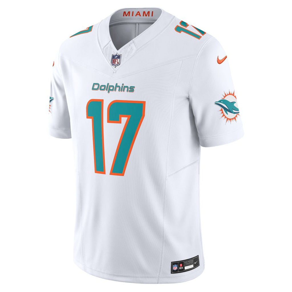 Jaylen Waddle Miami Dolphins Nike Vapor F.U.S.E. Limited Official Jersey - White
