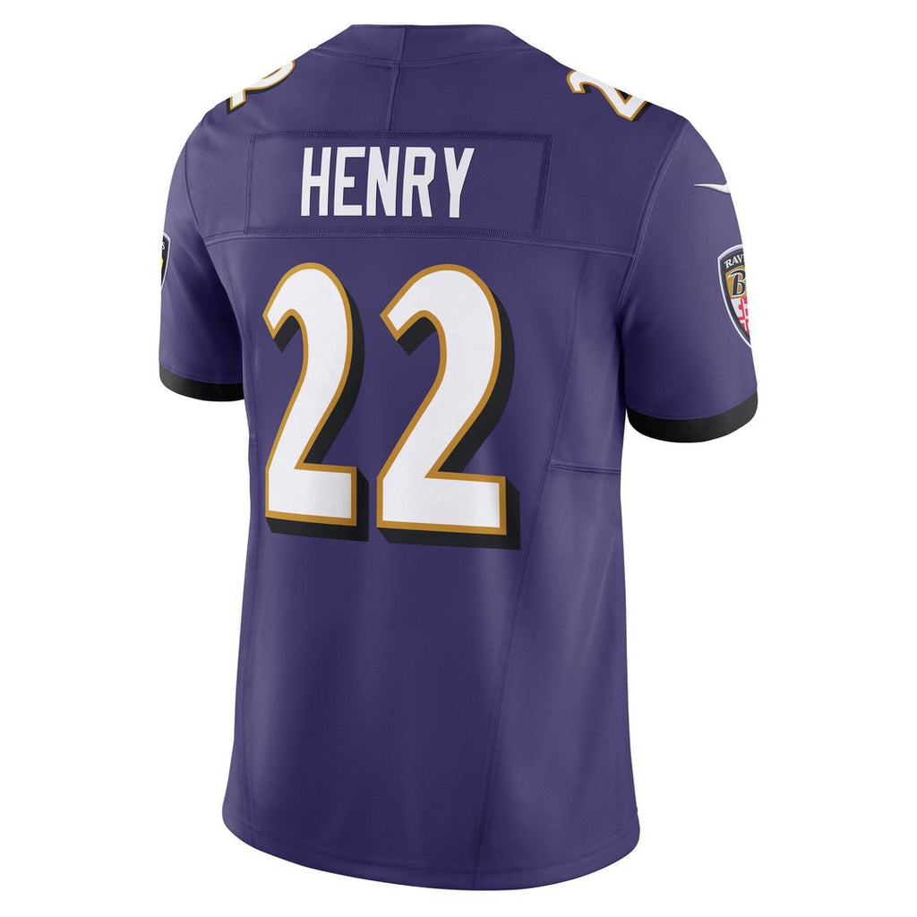 Derrick Henry Baltimore Ravens Nike Vapor F.U.S.E. Limited Official Jersey - Purple
