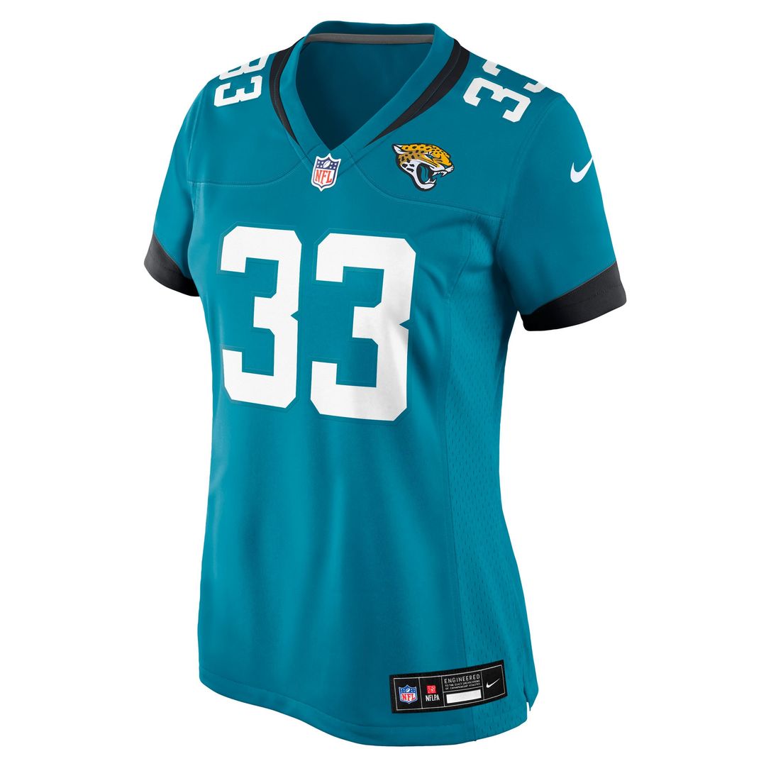 Bhayshul Tuten Jacksonville Jaguars Nike Women's Team Game Jersey - Teal