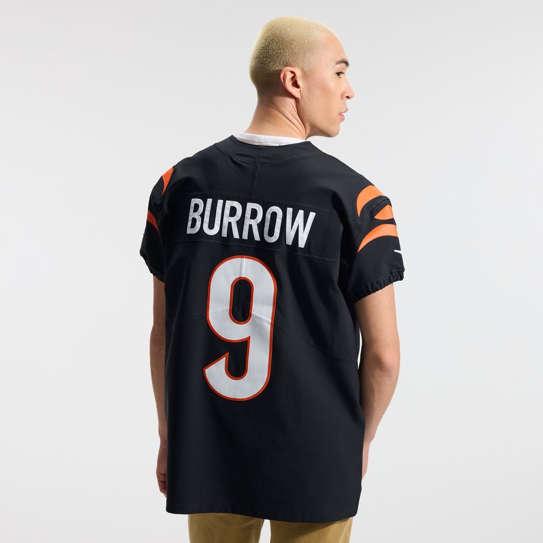 Joe Burrow Cincinnati Bengals Nike Vapor Elite Official Jersey - Black