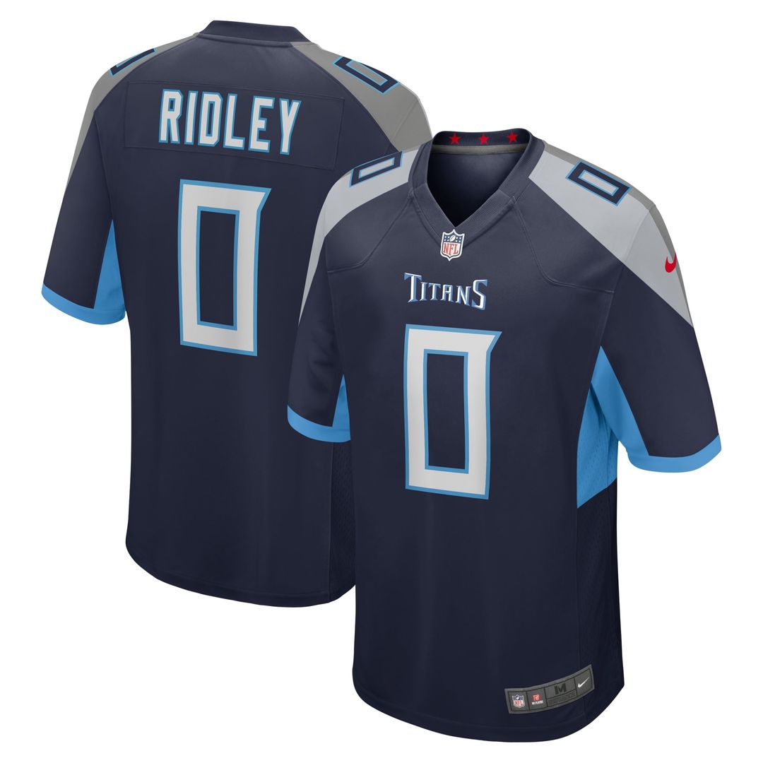 Calvin Ridley Tennessee Titans Nike Team Game Jersey - Light Blue