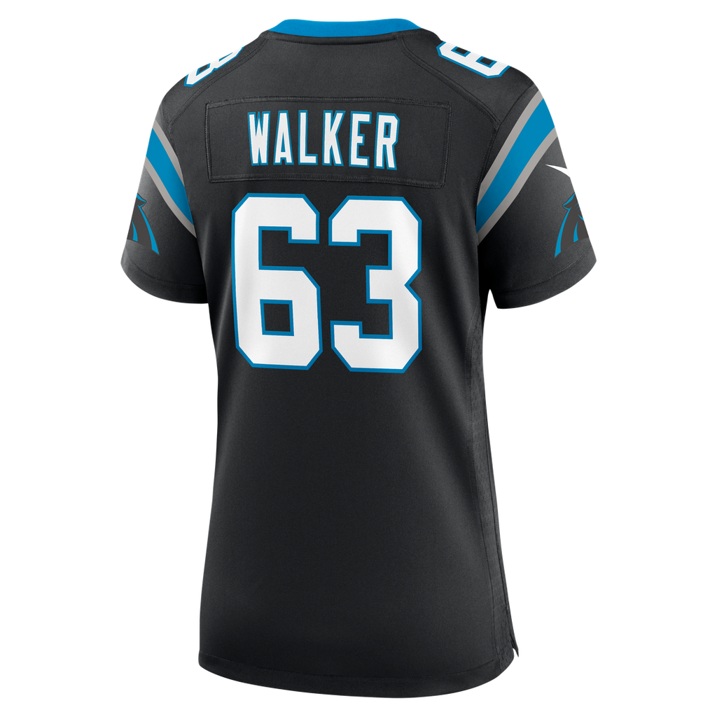 Rasheed Walker Carolina Panthers Nike Women's Team Game Official Jersey -  Black