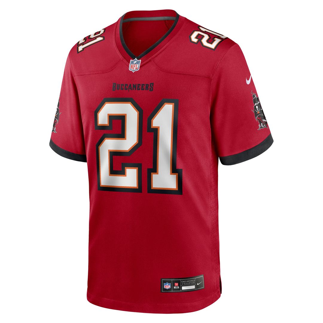 Benjamin Morrison Tampa Bay Buccaneers Nike Team Game Official Jersey -  Red
