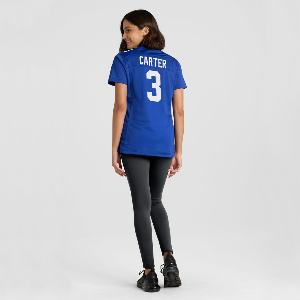 Abdul Carter New York Giants Nike Women's Team Game Jersey - Royal