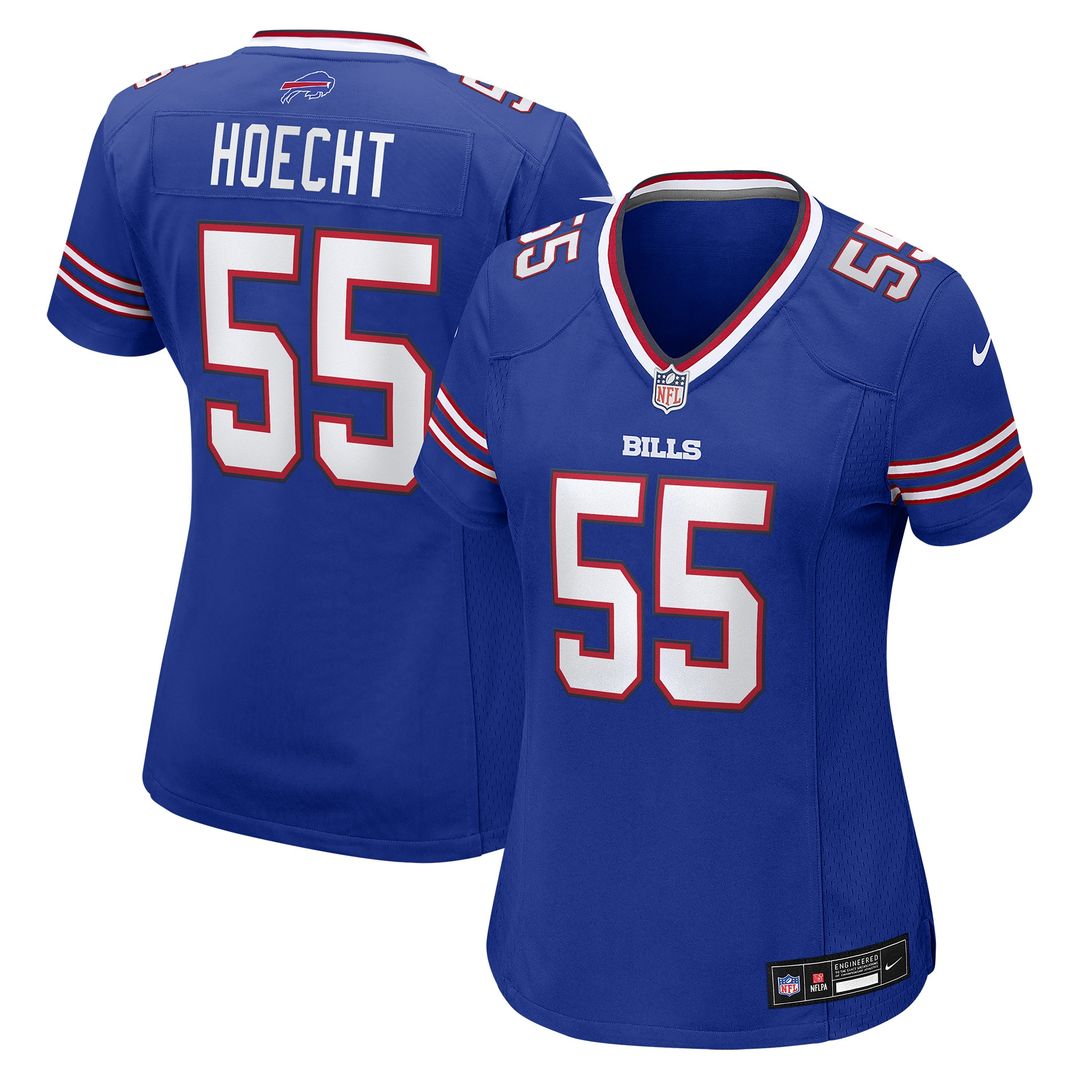 Michael Hoecht Buffalo Bills Nike Women's Team Game Jersey - Royal