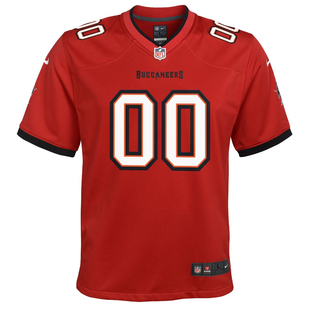 Nike Tampa Bay Buccaneers Youth Custom Game Official Jersey - Red
