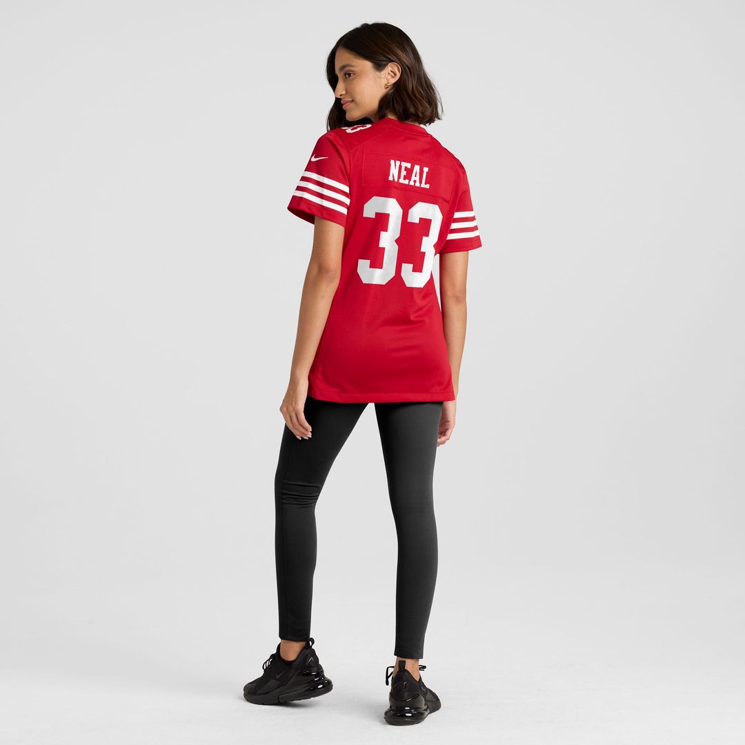 Siran Neal San Francisco 49ers Nike Women's Team Game Official Jersey -  Scarlet