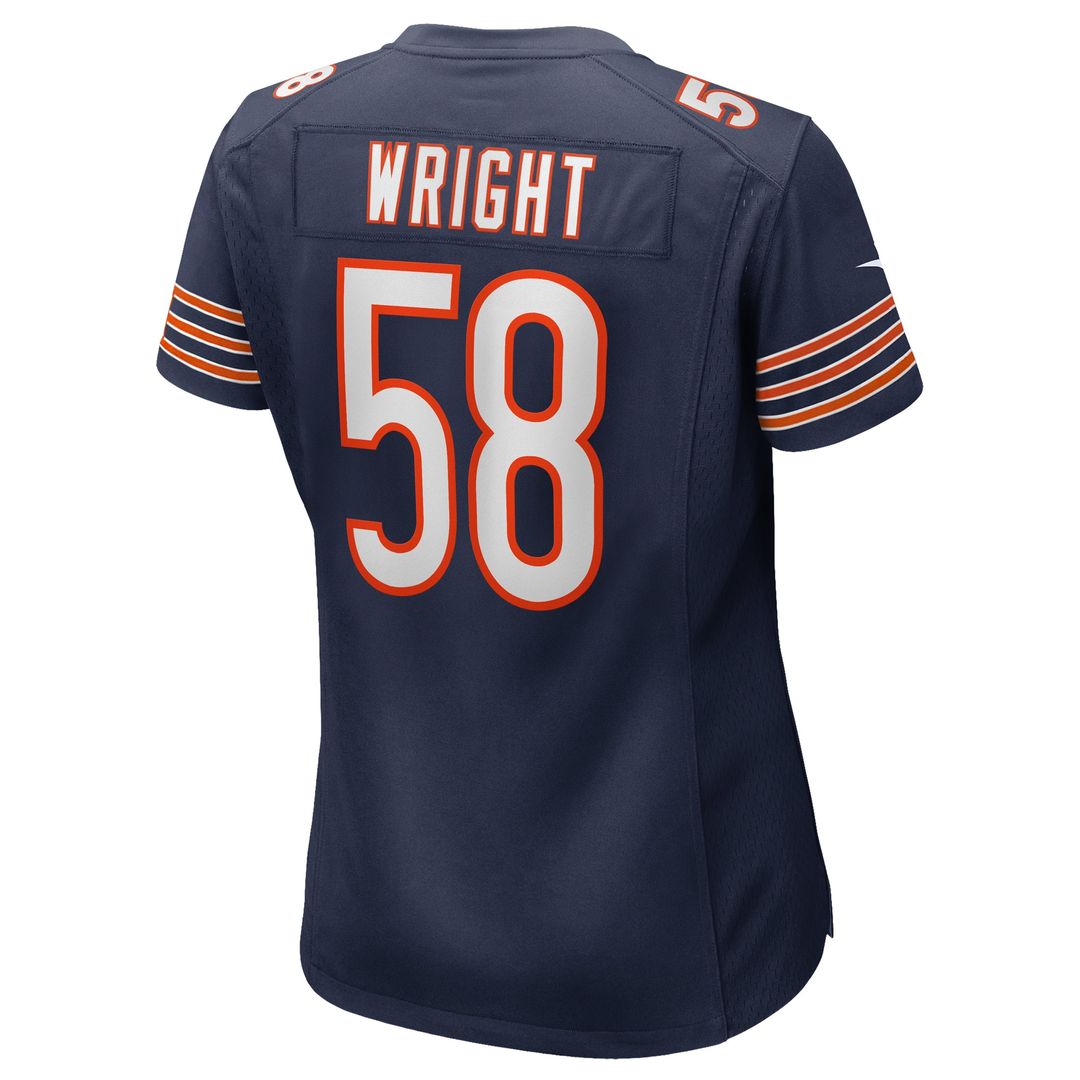 Darnell Wright Chicago Bears Nike Women's Game Jersey - Navy