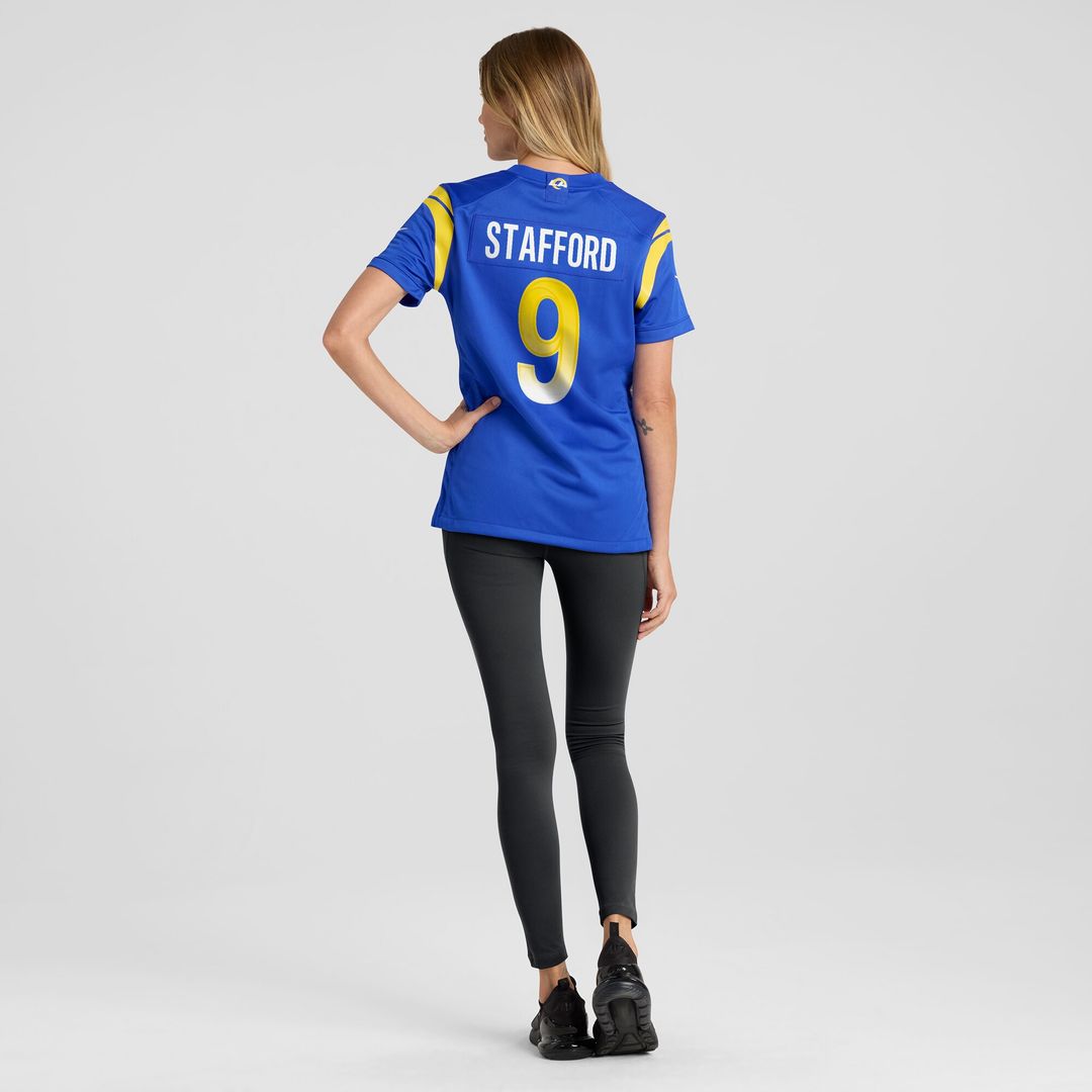 Matthew Stafford Los Angeles Rams Nike Women's Game Jersey - Royal