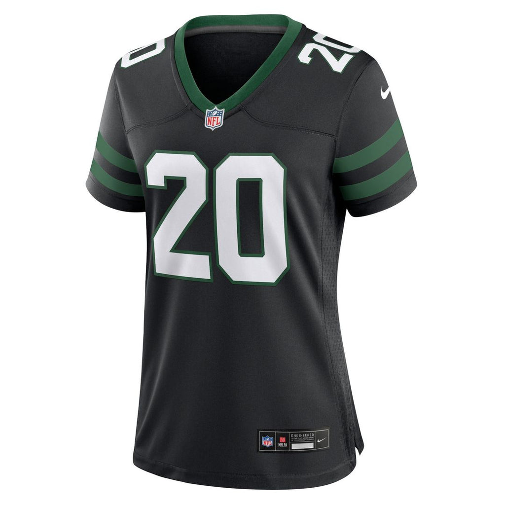Breece Hall New York Jets Nike Women's Alternate Game Official Jersey - Legacy Black