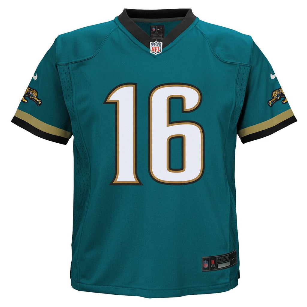 Trevor Lawrence Jacksonville Jaguars Nike Toddler Prowler Throwback Player Game Official Jersey - Teal