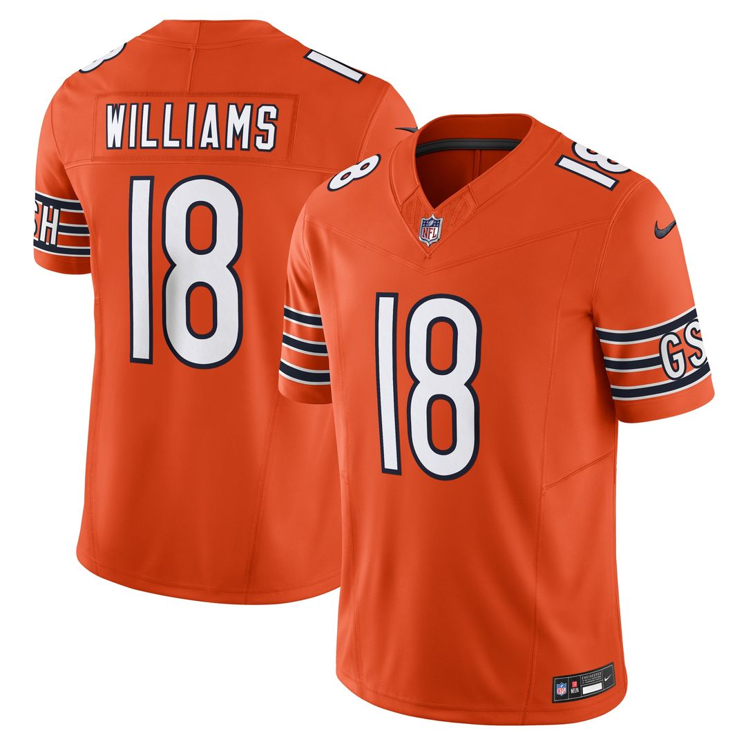 Caleb Williams Chicago Bears Nike Vapor F.U.S.E. Limited Official Jersey - Navy