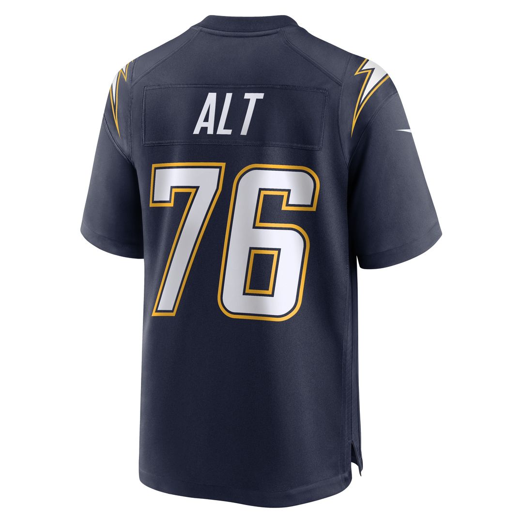 Joe Alt Los Angeles Chargers Nike Alternate Super Chargers Game Player Official Jersey - Navy