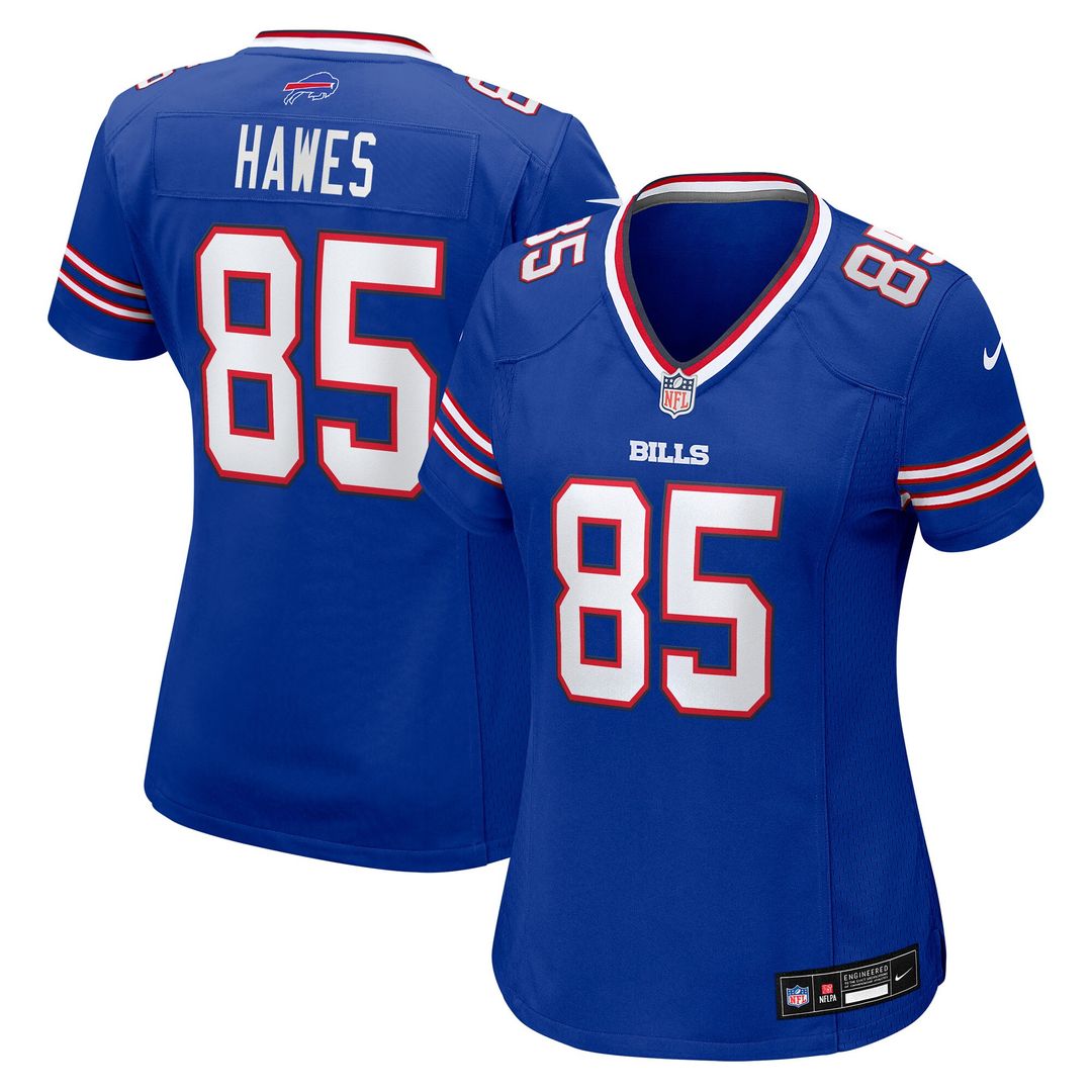 Jackson Hawes Buffalo Bills Nike Women's Team Game Jersey - Royal