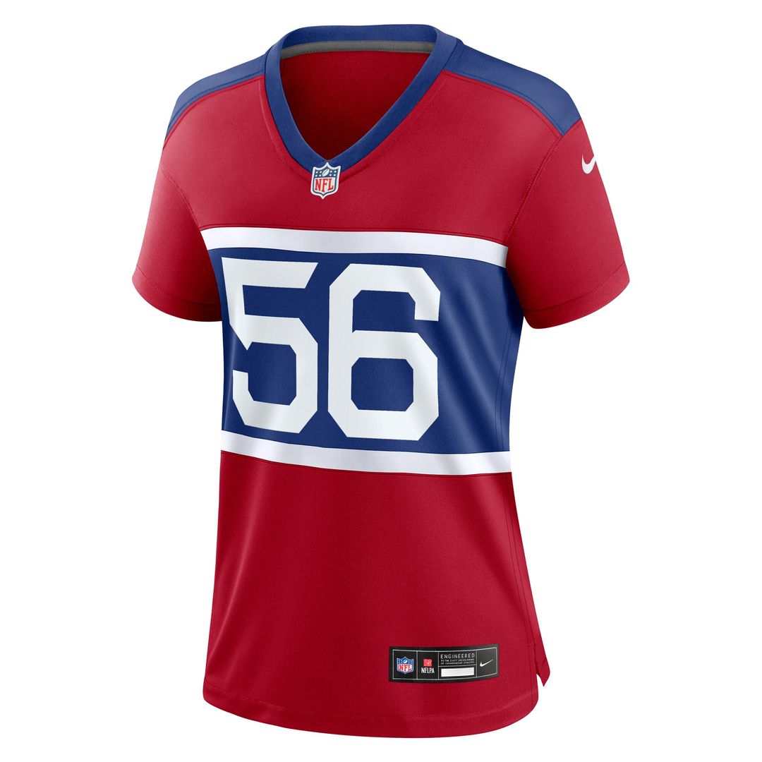 Lawrence Taylor New York Giants Nike Women's Alternate Retired Player Game Official Jersey - Century Red