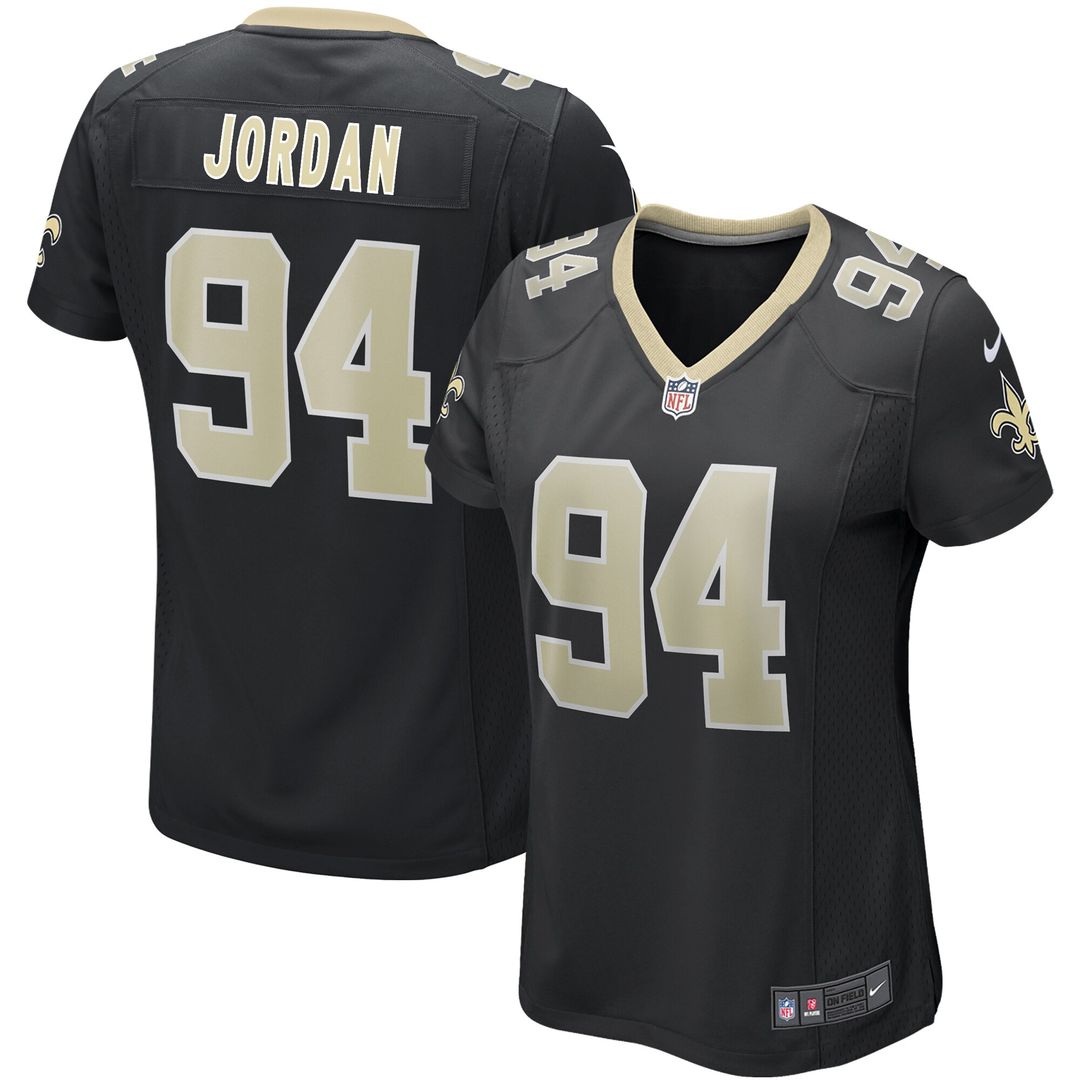 Cameron Jordan New Orleans Saints Nike Women's Game Official Jersey - Black