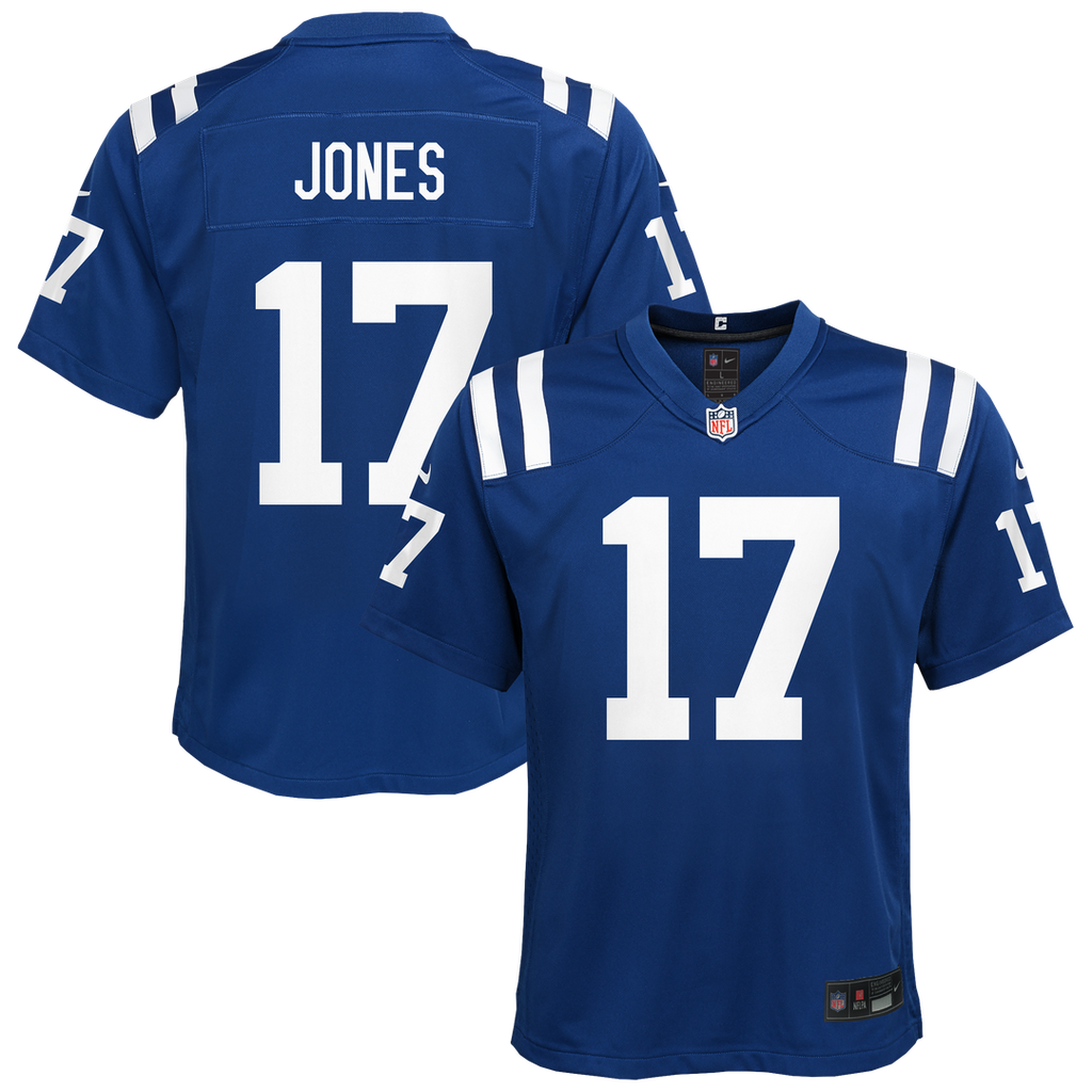 Daniel Jones Indianapolis Colts Nike Youth Alternate 2 Game Official Jersey - Royal