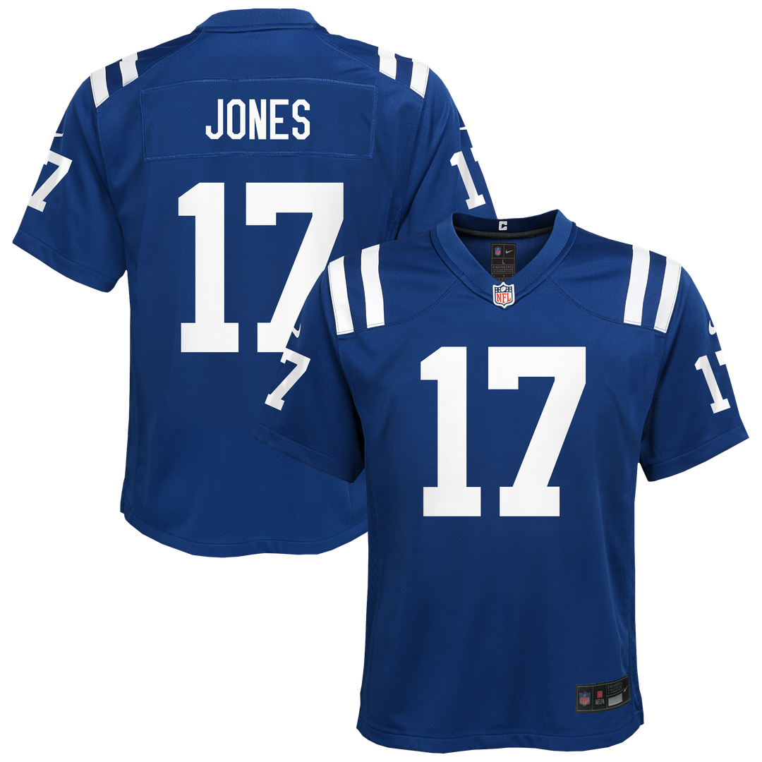 Daniel Jones Indianapolis Colts Nike Youth Alternate 2 Game Official Jersey - Royal