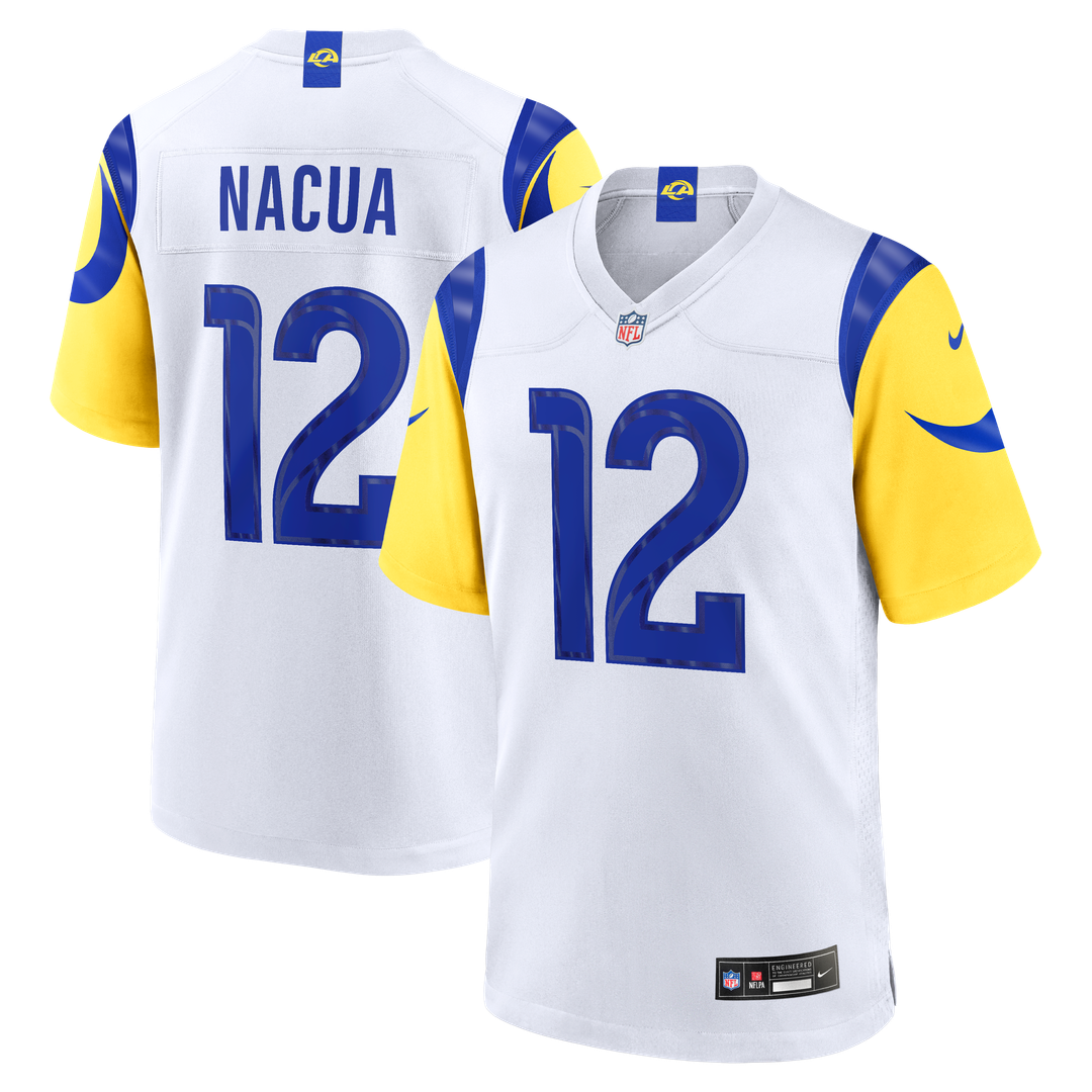 Puka Nacua Los Angeles Rams Nike Team Game Player Jersey - Royal