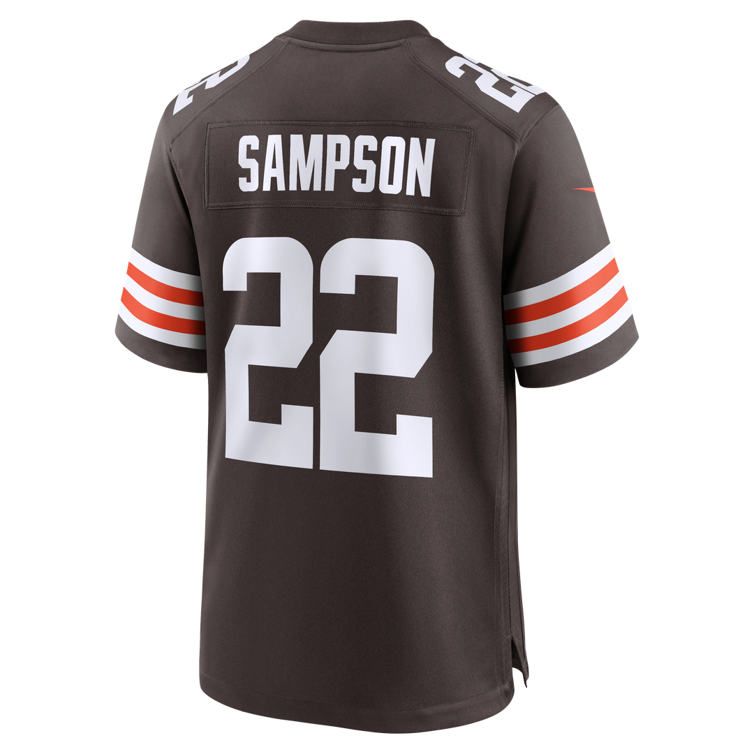 Dylan Sampson Cleveland Browns Nike Team Game Official Jersey -  Brown