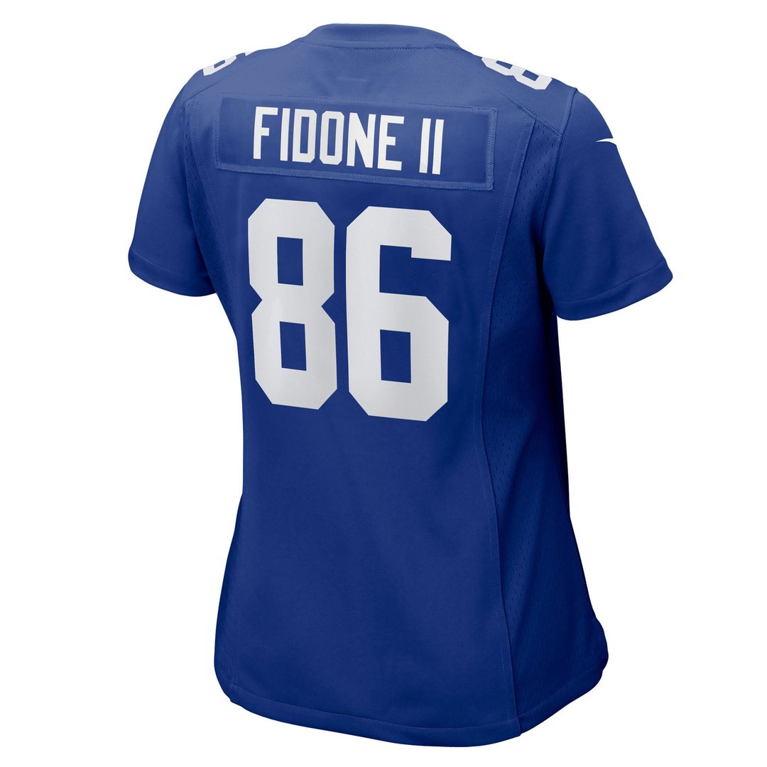Thomas Fidone II New York Giants Nike Women's Team Game Official Jersey -  Royal