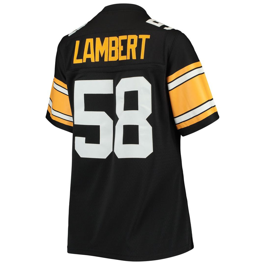 Jack Lambert Pittsburgh Steelers Mitchell & Ness Women's Legacy Player Replica Jersey - Black