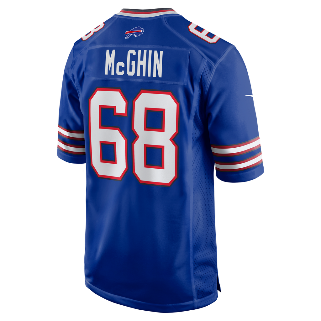 Garrett McGhin Buffalo Bills Nike Team Game Official Jersey - Royal